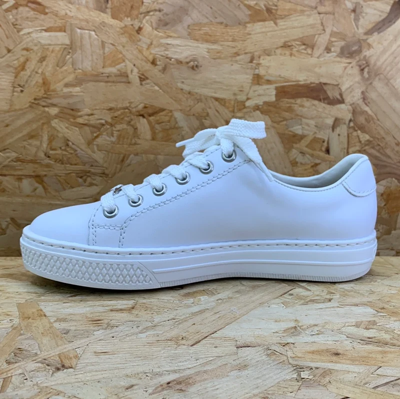 Rieker Modische Damen-Sneaker – Weiß
