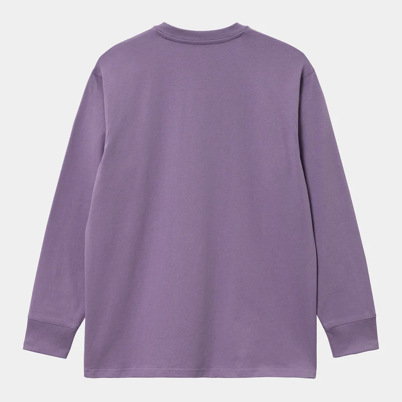 Carhartt WIP Herren American Script Langarm-T-Shirt - Violanda