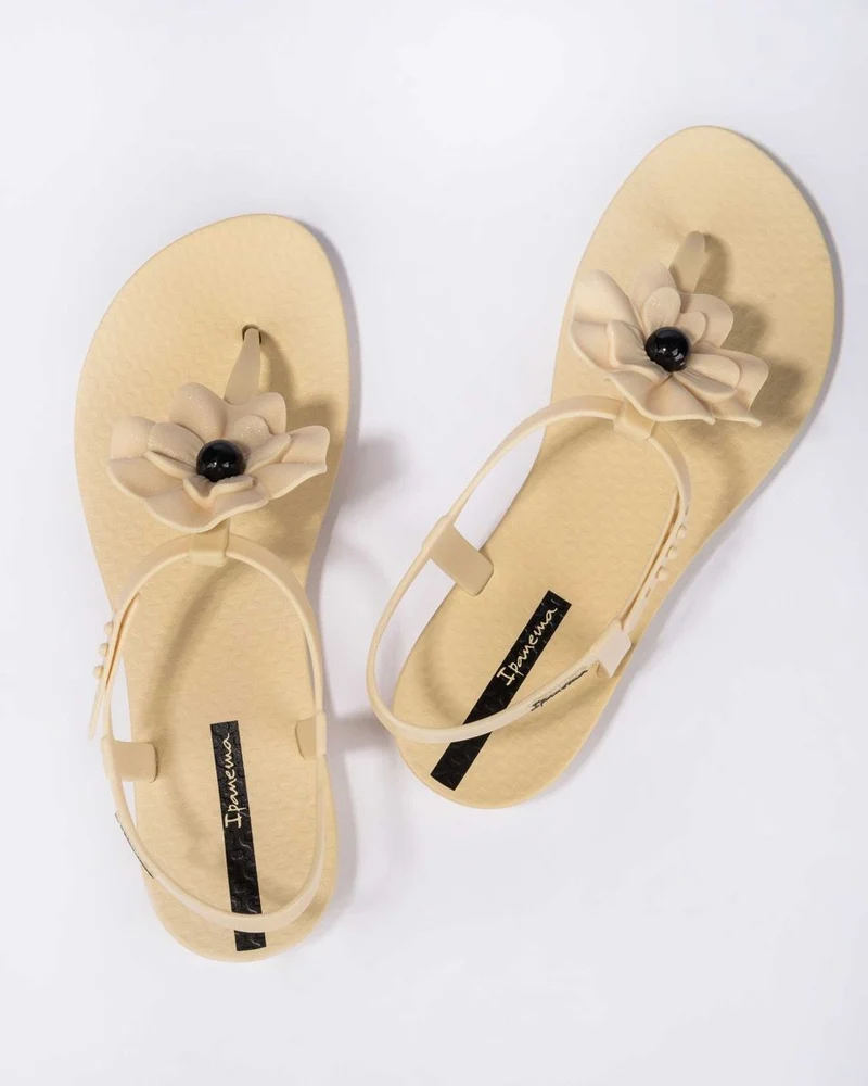 Ipanema Damen-Flora-Sandalen – Zitronenperle