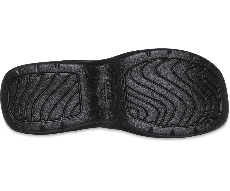 Crocs Unisex-Skyline-Sandale – Schwarz
