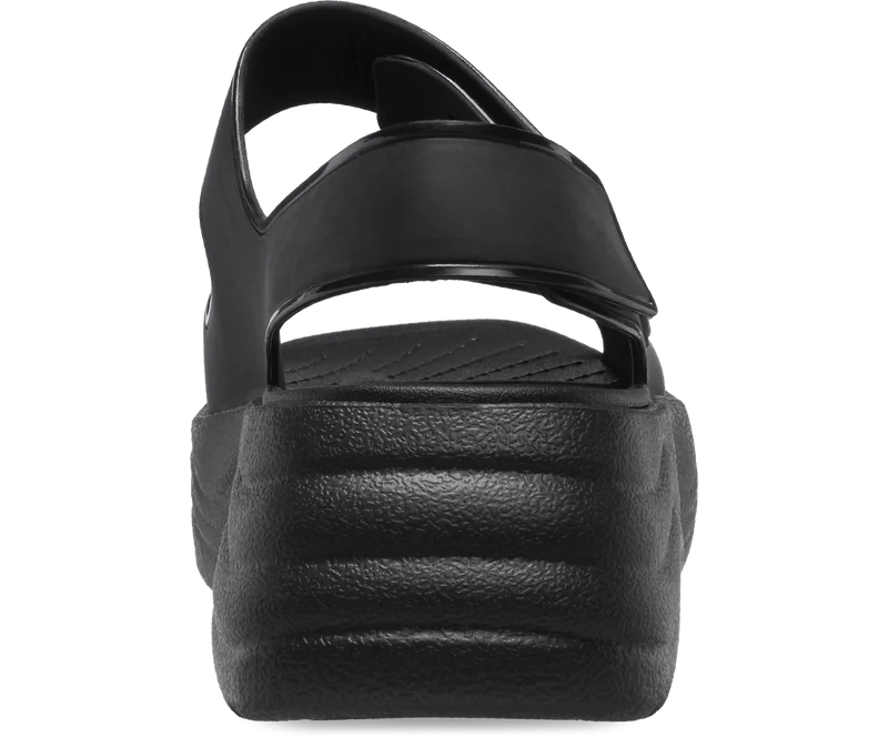 Crocs Unisex-Skyline-Sandale – Schwarz