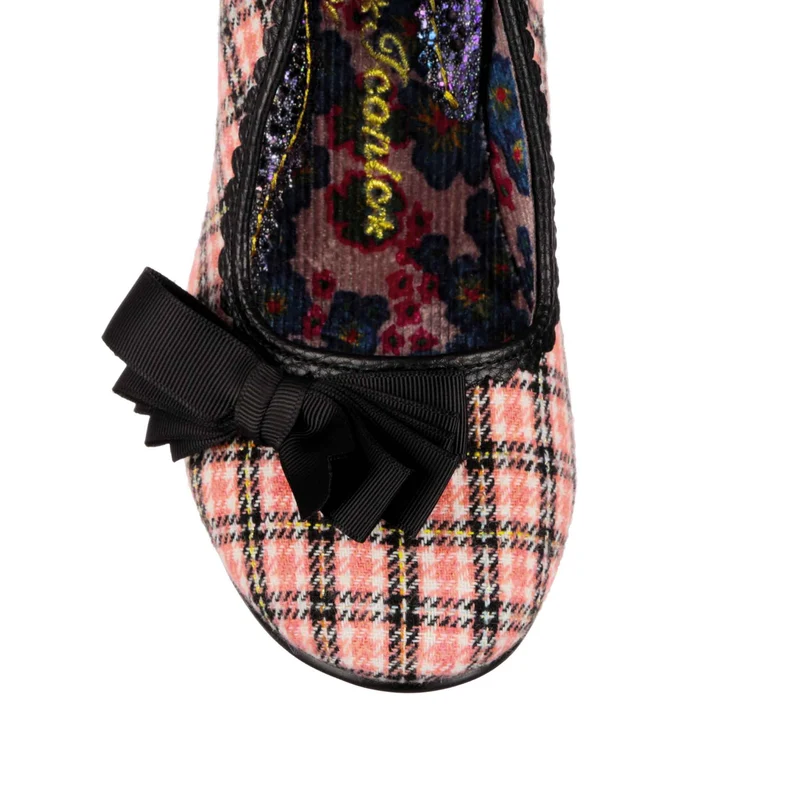 Irregular Choice Damen Palm Cove High Heel - Schwarz / Rosa