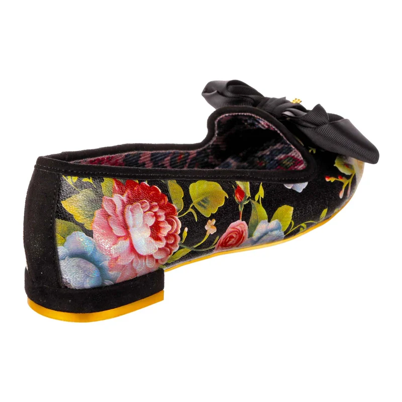 Irregular Choice Damen Race Day Flats – Schwarz