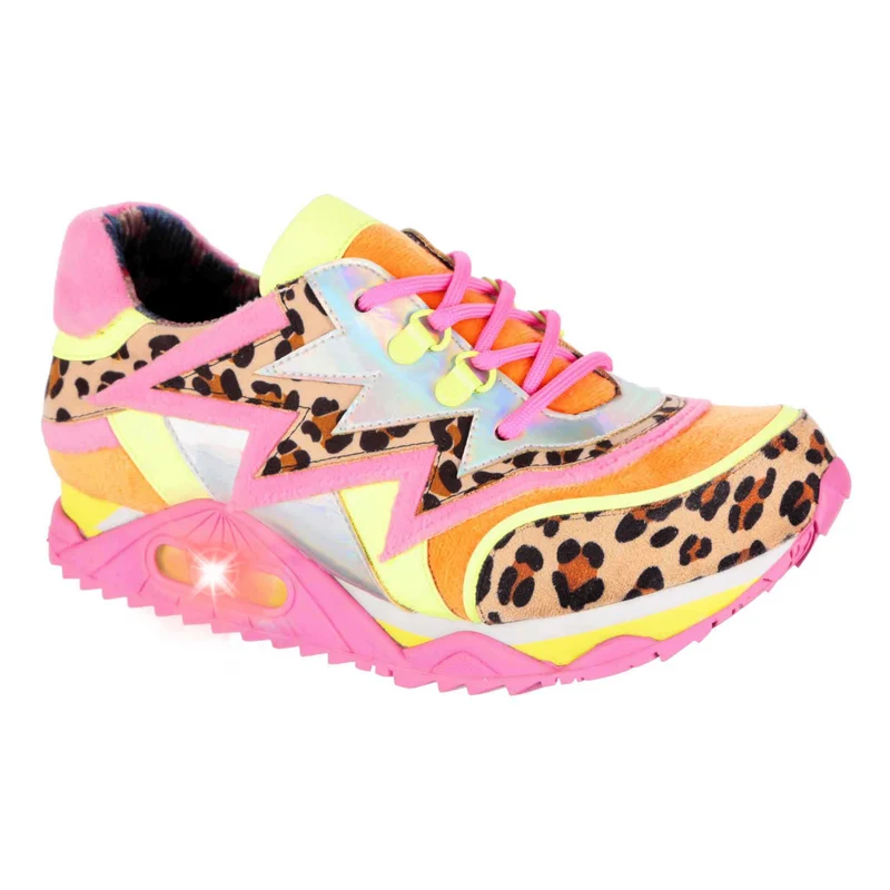 Irregular Choice Damen Jigsaw Jam Trainer – Rosa