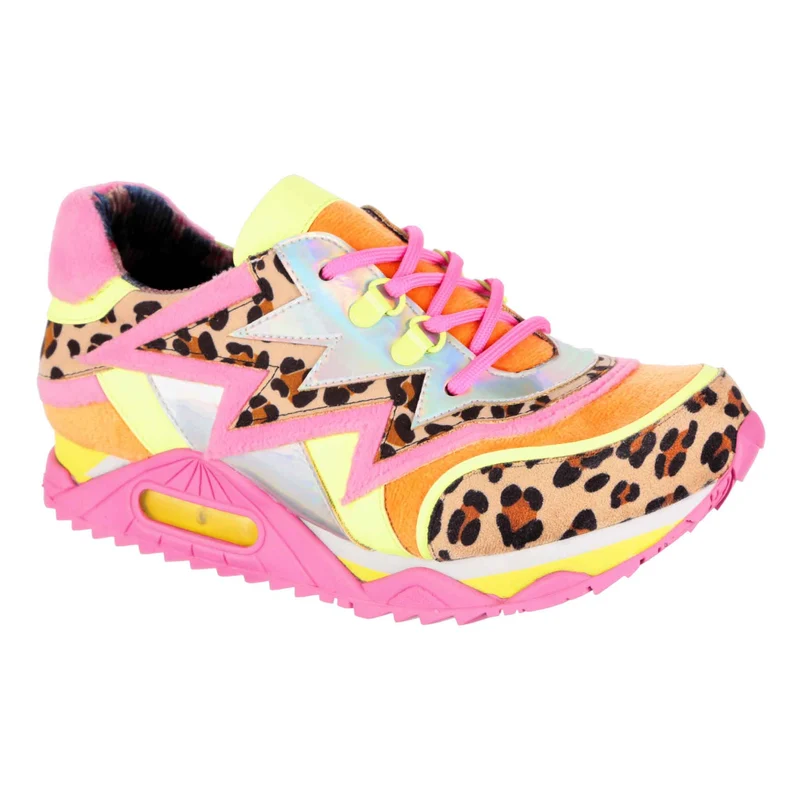 Irregular Choice Damen Jigsaw Jam Trainer – Rosa