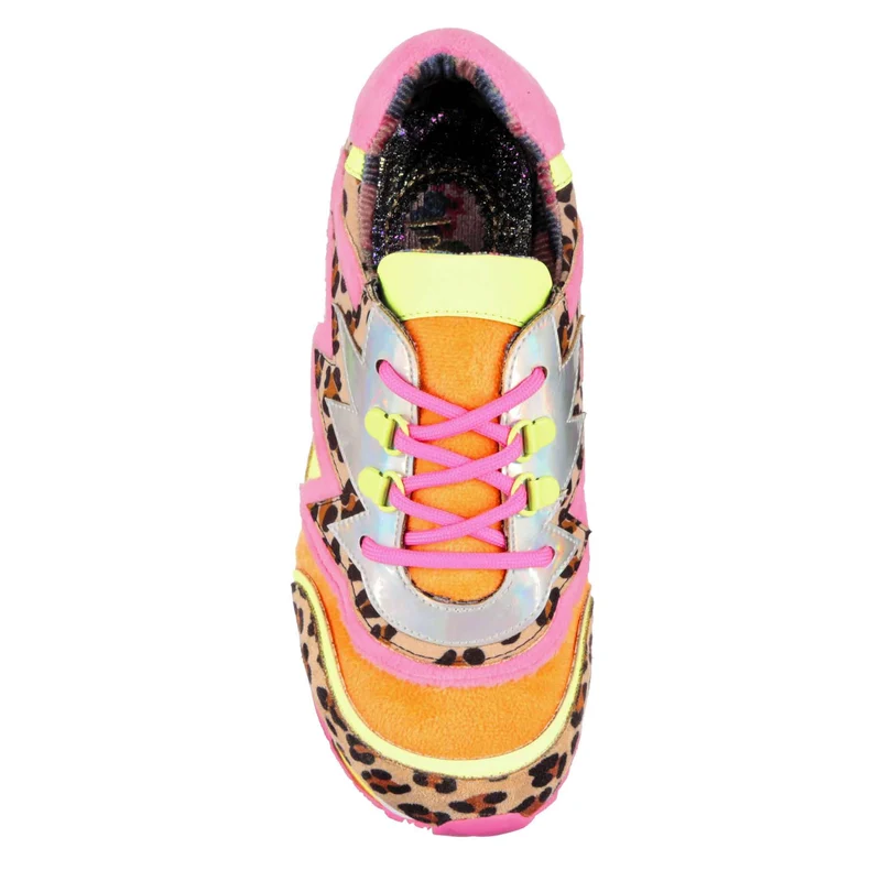 Irregular Choice Damen Jigsaw Jam Trainer – Rosa