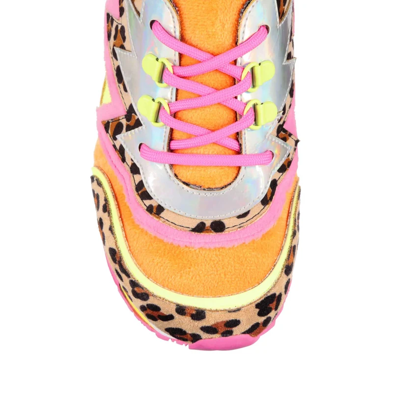 Irregular Choice Damen Jigsaw Jam Trainer – Rosa
