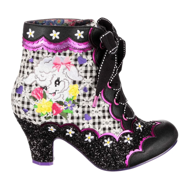 Irregular Choice High Heels „Leaping Lamb“ für Damen – Schwarz