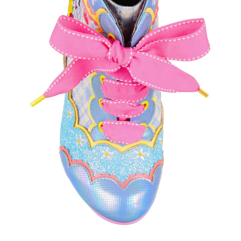 Irregular Choice High Heels „Leaping Lamb“ für Damen – Blau