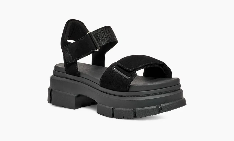 UGG Damen Ashton Knöchelsandale – Schwarz