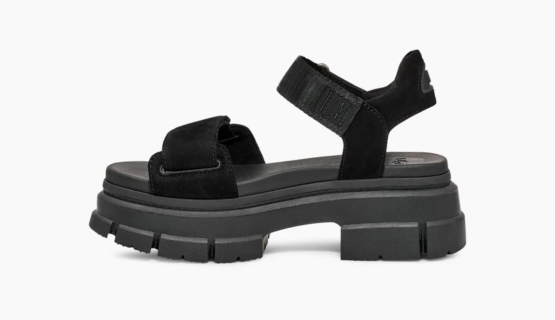 UGG Damen Ashton Knöchelsandale – Schwarz