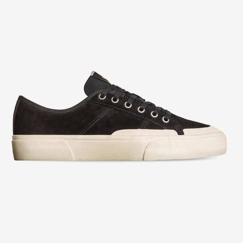 Globe Herren-Sneaker aus Surplus-Wildleder – Schwarz / Creme / Montano