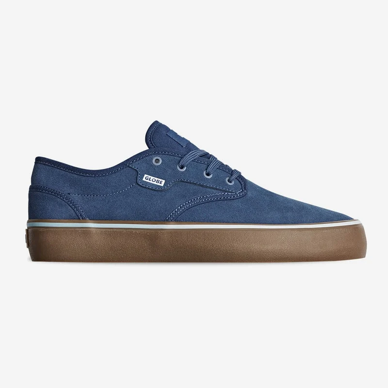 Globe Herren-Sneaker Motley II aus Wildleder – Blau/Gummi