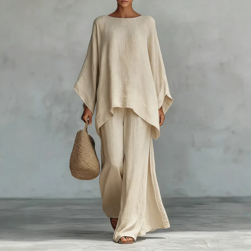Lieselotte | Damen Oversized Poncho Set