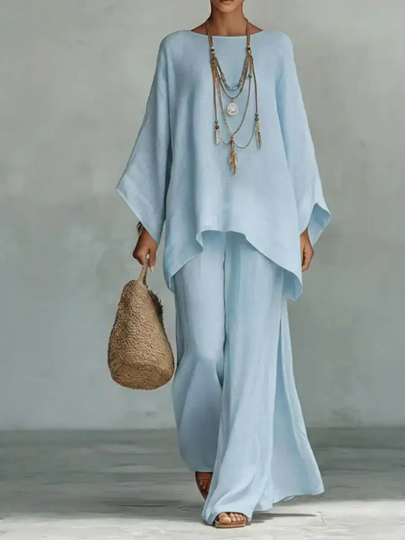 Lieselotte | Damen Oversized Poncho Set
