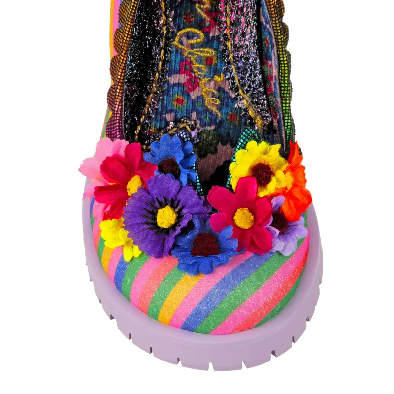 Irregular Choice Flock Together High Heel für Damen – Regenbogen
