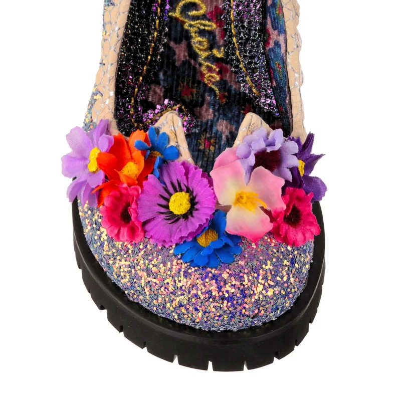 Irregular Choice Damen Flock Together High Heel - Lila