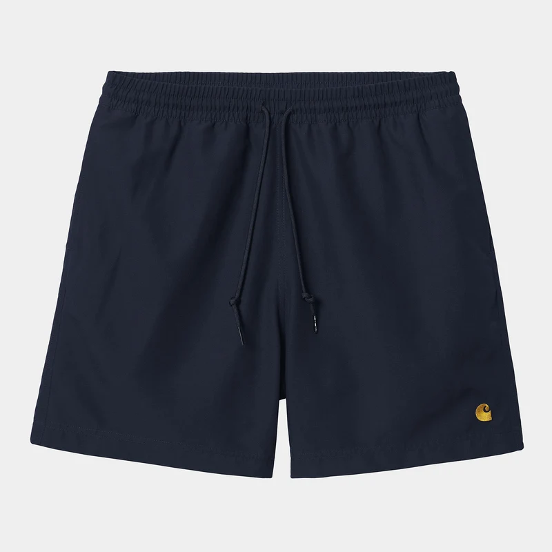 Carhartt WIP Chase-Badeshorts für Herren – Dunkelblau