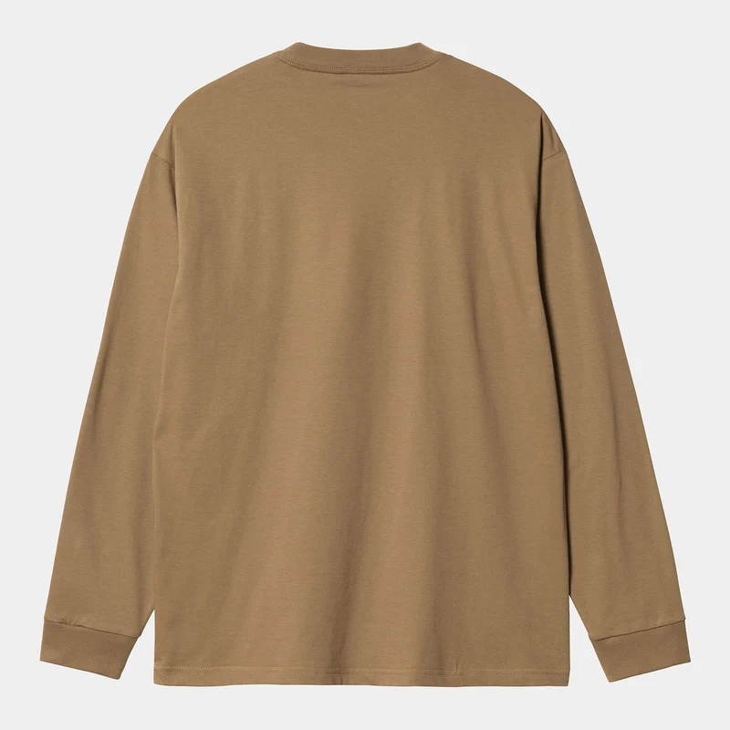 Carhartt WIP Langärmeliges Sheriff-T-Shirt für Herren – Buffalo