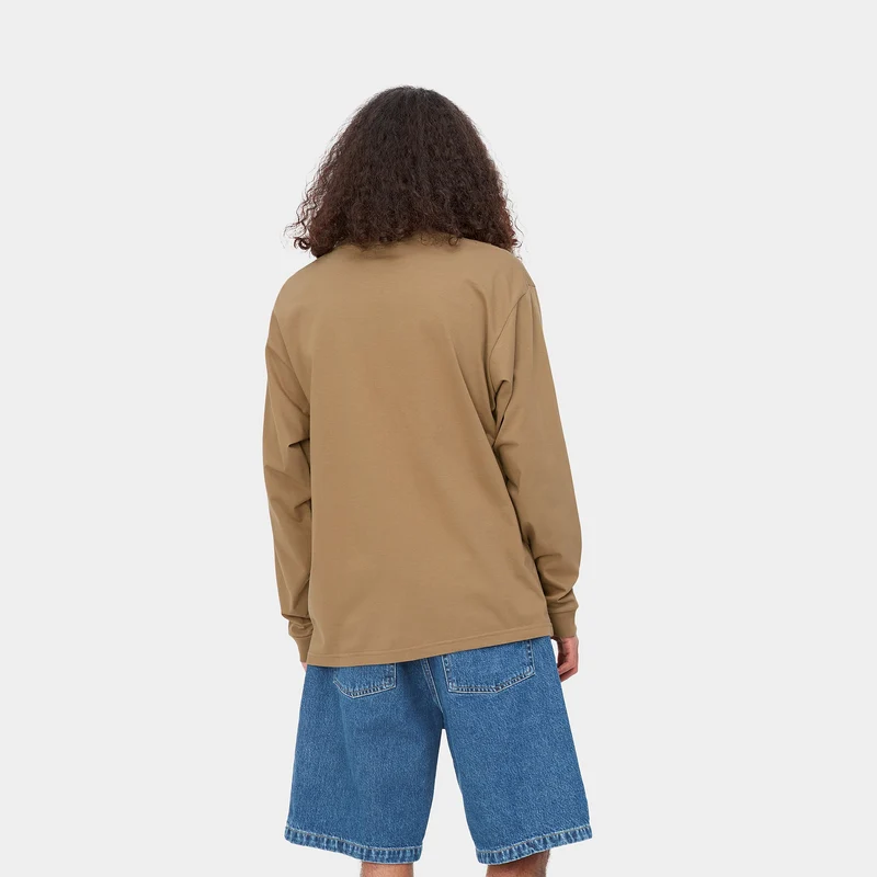 Carhartt WIP Langärmeliges Sheriff-T-Shirt für Herren – Buffalo