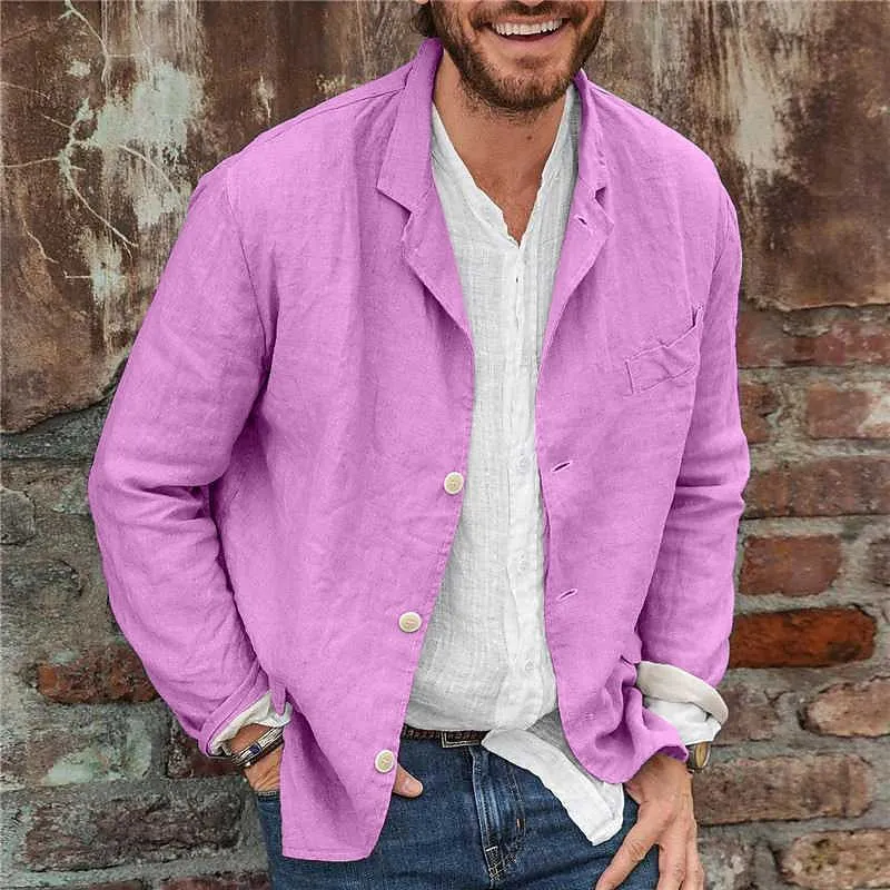 Leonhard | Herren Casual Sakko mit Zwei Knöpfen