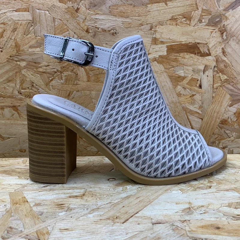 Carmela Damen-High-Heel aus Leder – Eis