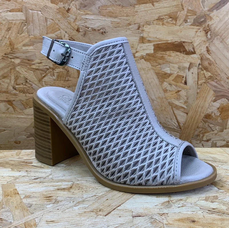Carmela Damen-High-Heel aus Leder – Eis