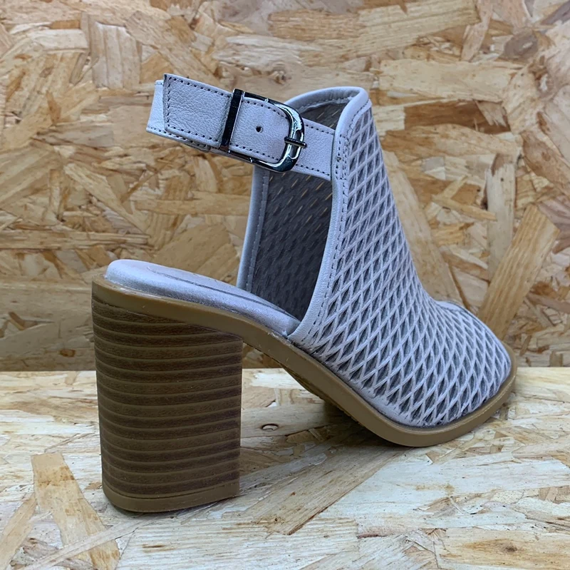 Carmela Damen-High-Heel aus Leder – Eis