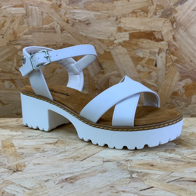 Refresh Damenmode-Sandalen – Eis