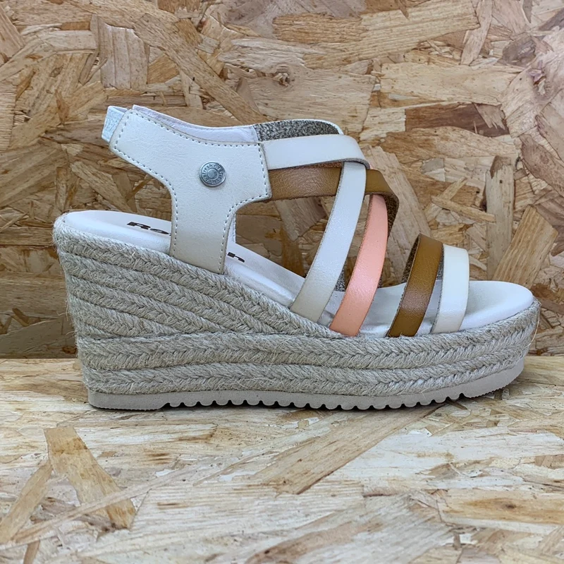 Refresh Modische Damen-Keilsandalen – Eis