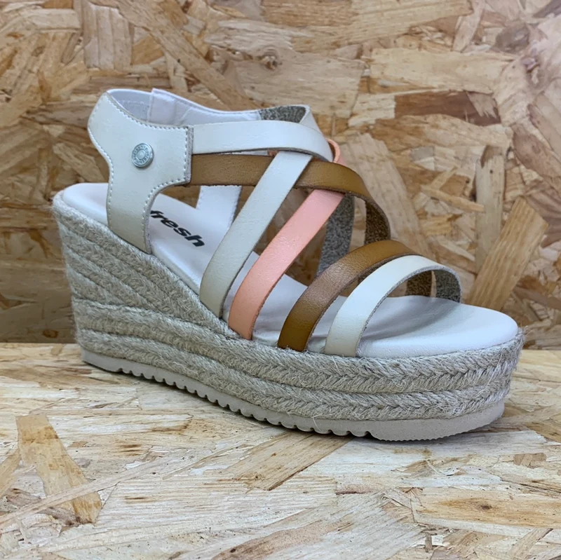 Refresh Modische Damen-Keilsandalen – Eis