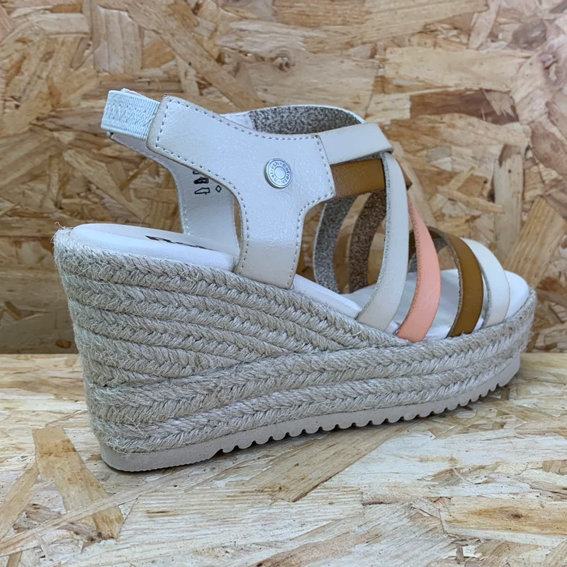Refresh Modische Damen-Keilsandalen – Eis