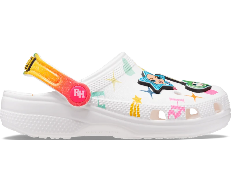 Crocs Klassischer Rainbow High Clog für Kinder