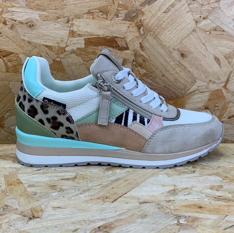 Refresh Modische Damen-Sneaker – Beige