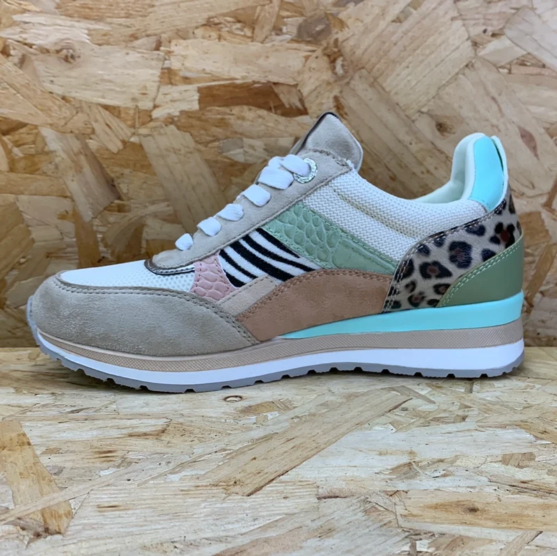 Refresh Modische Damen-Sneaker – Beige