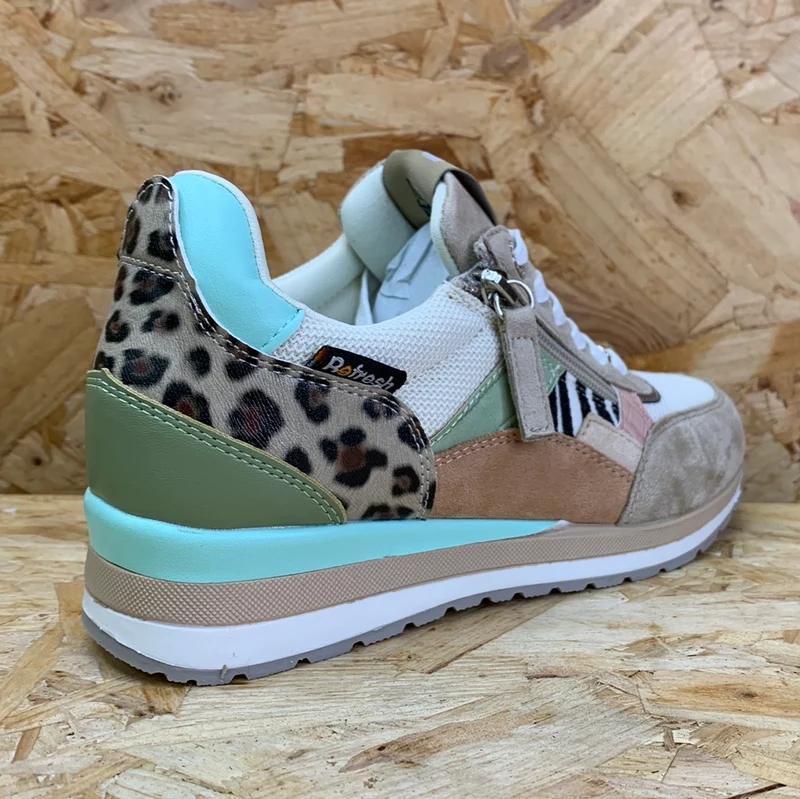Refresh Modische Damen-Sneaker – Beige