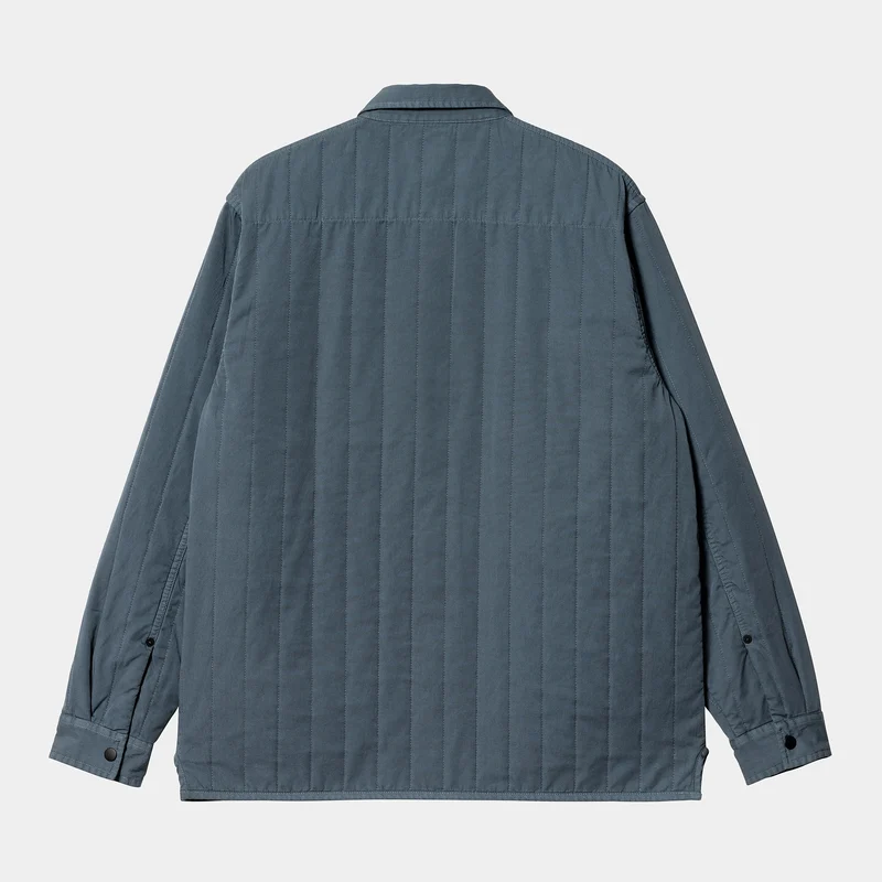 Carhartt WIP Herren-Skyler-Hemdjacke – sturmblau, stückgefärbt