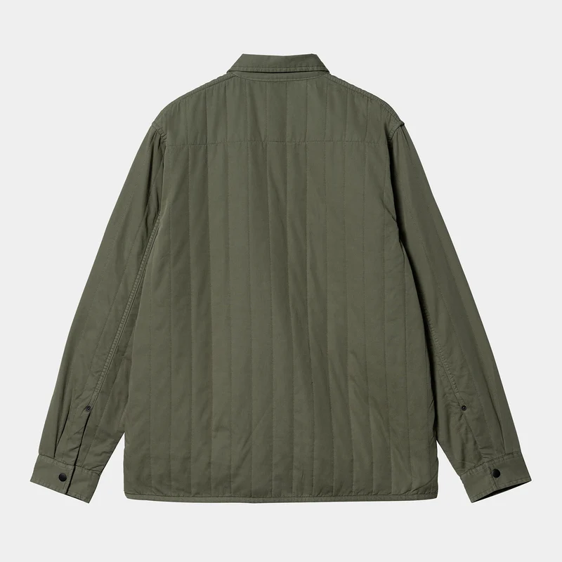 Carhartt WIP Herren-Skyler-Hemdjacke – Dollargrün, stückgefärbt