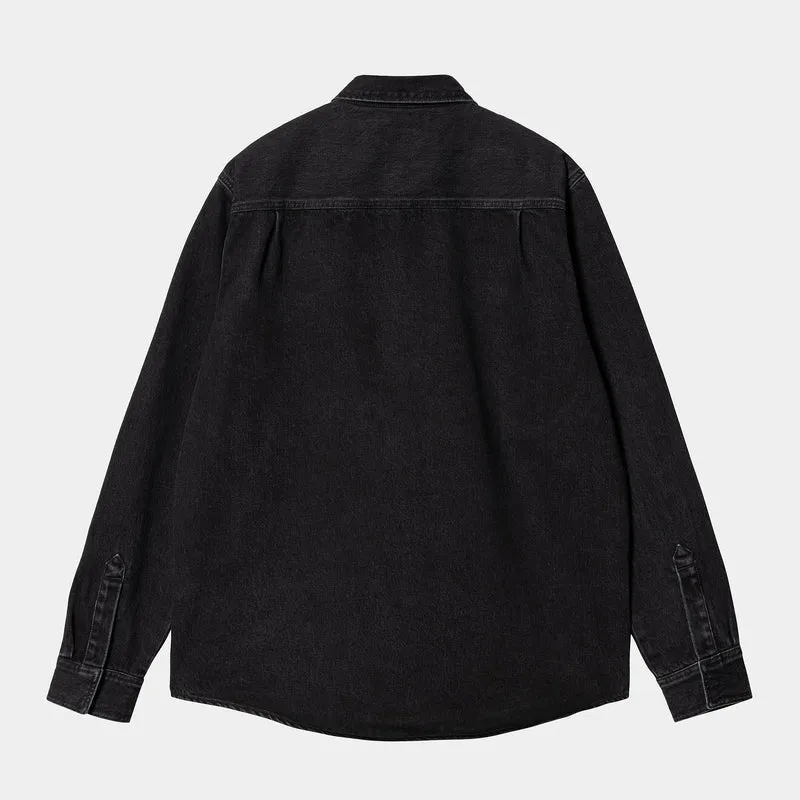 Carhartt WIP Monterey-Hemdjacke für Herren – Schwarz