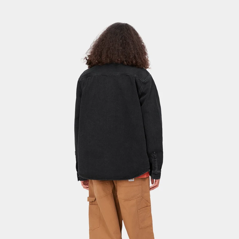 Carhartt WIP Monterey-Hemdjacke für Herren – Schwarz