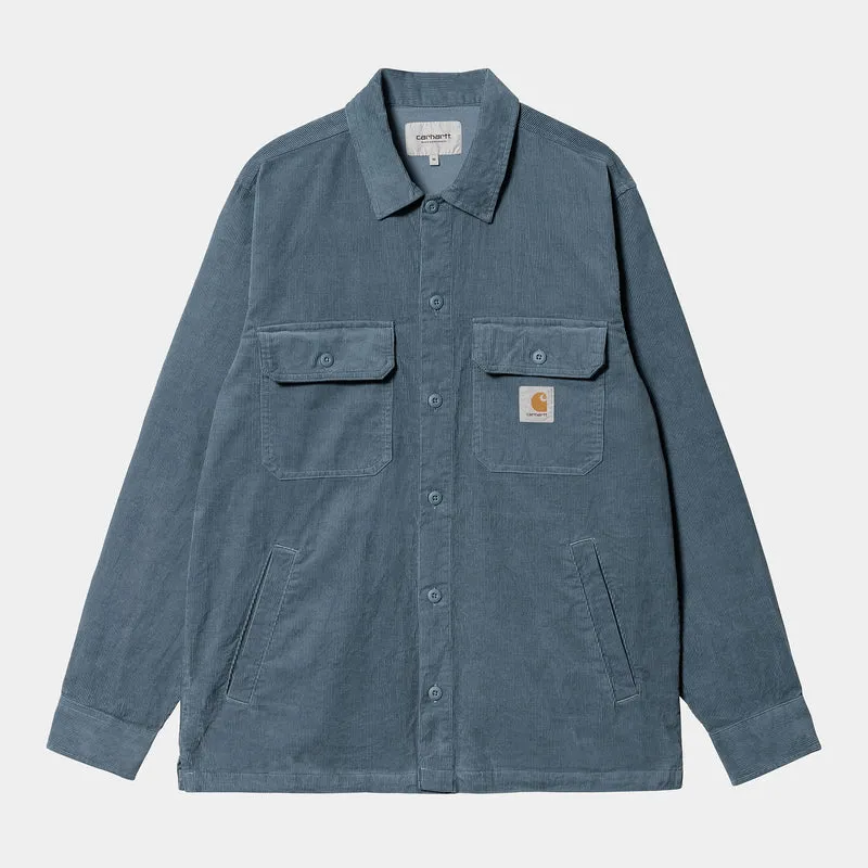 Carhartt WIP Herren Dixon Hemdjacke – Sturmblau