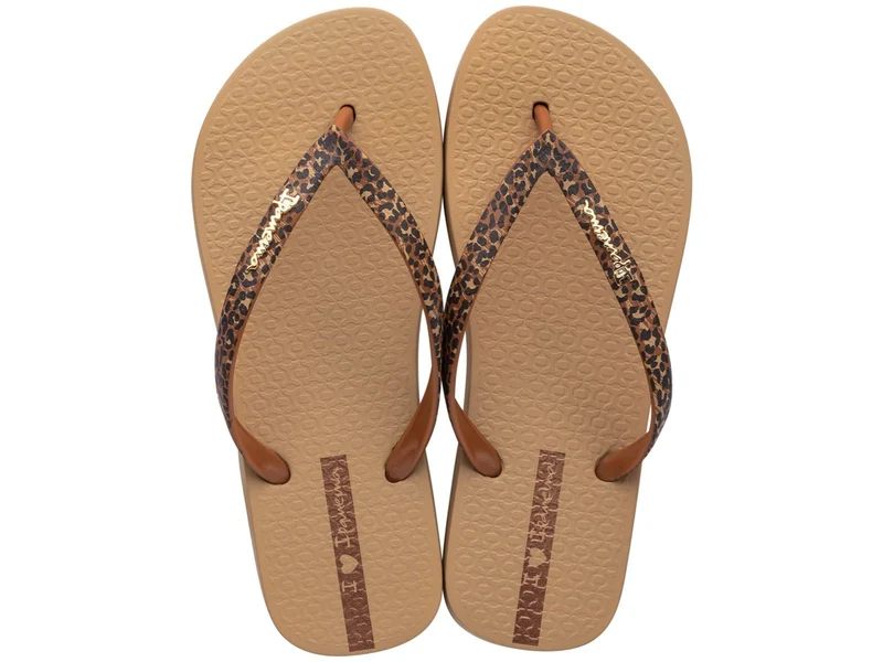 Ipanema Damen Duna Animal Sandalen – Hellbraun