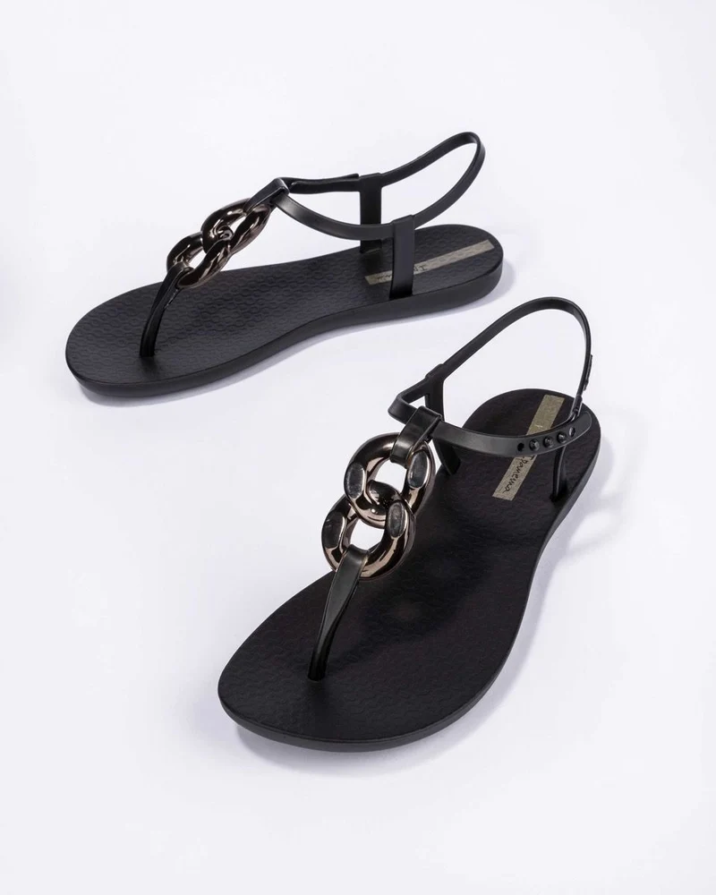 Ipanema Damen Connect Sandalen - Schwarz