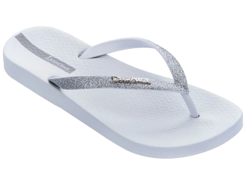 Ipanema Anatomic Lolita Glitzer-Sandalen für Damen – Weiß
