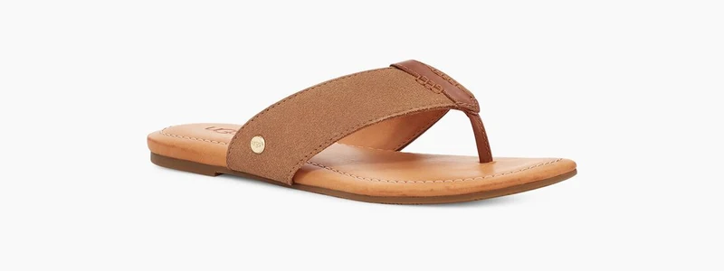 UGG Damen Carey Flip Flop – Kastanie