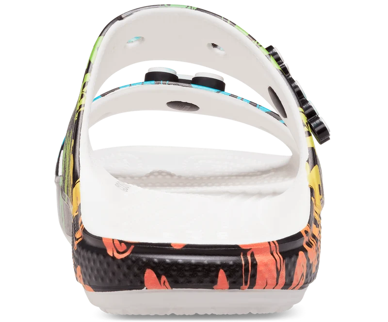 Crocs Unisex-Klassiker Disney Regenbogen-Feier-Sandalen