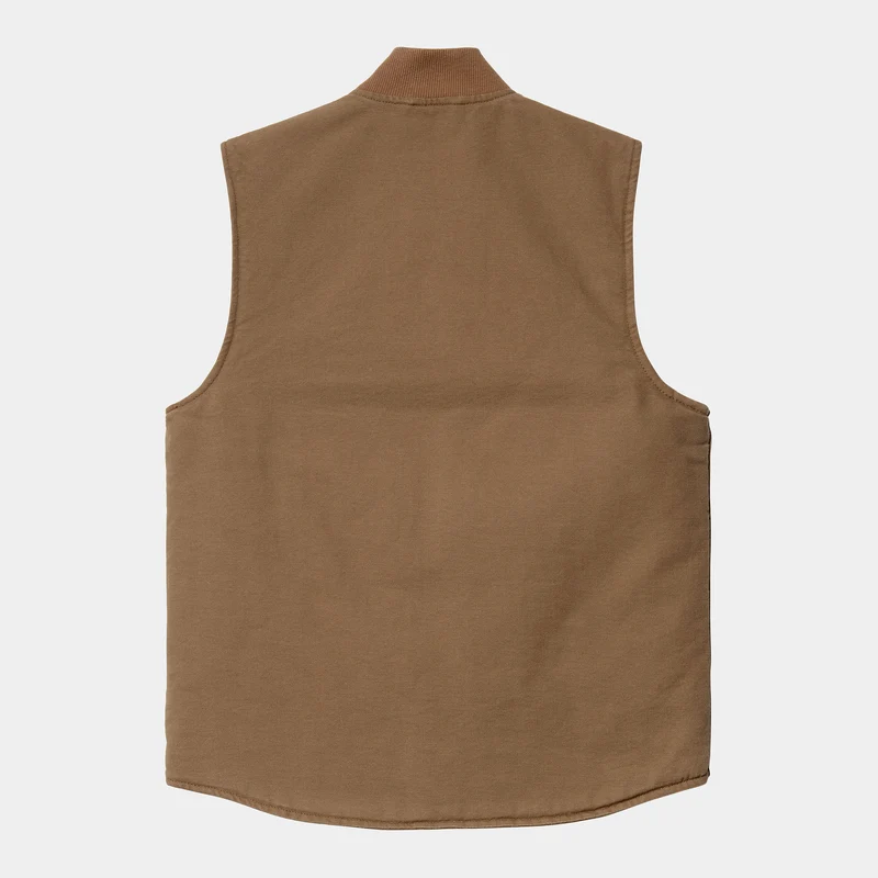 Carhartt WIP Klassische Herrenweste – Hamilton Brown Rinsed