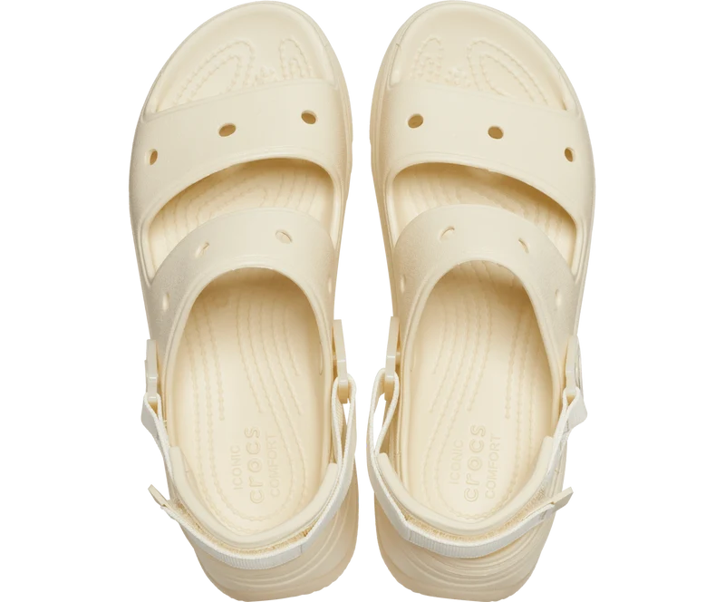 Crocs Unisex Classic Hiker Xscape Sandale – Vanille