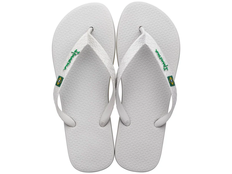 Ipanema Herren Classic Brazil Flip Flops - Hellgrau
