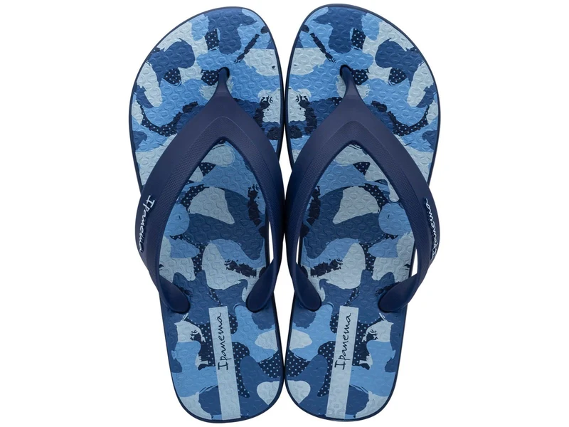 Ipanema Herren Deck Plus Camo Flip Flops – Marineblau